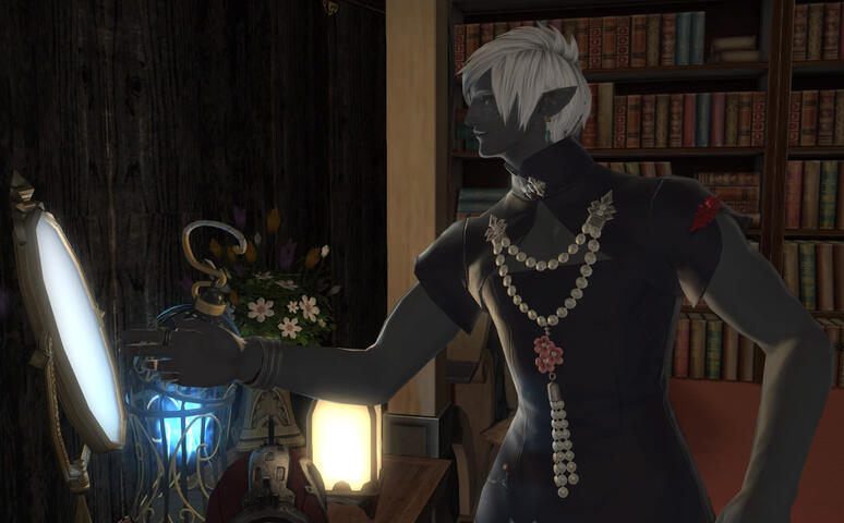 Aristide IS a little vain at times. Even he admits this.