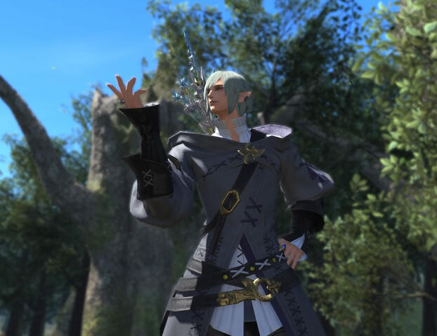 Not only was he a Wildwood, but went under a different name entirely as a fan-cosplay character of a friend's OC who wasn't playing XIV at the time. This changed quickly and he was renamed to Aristide Lorin, and lore happened.